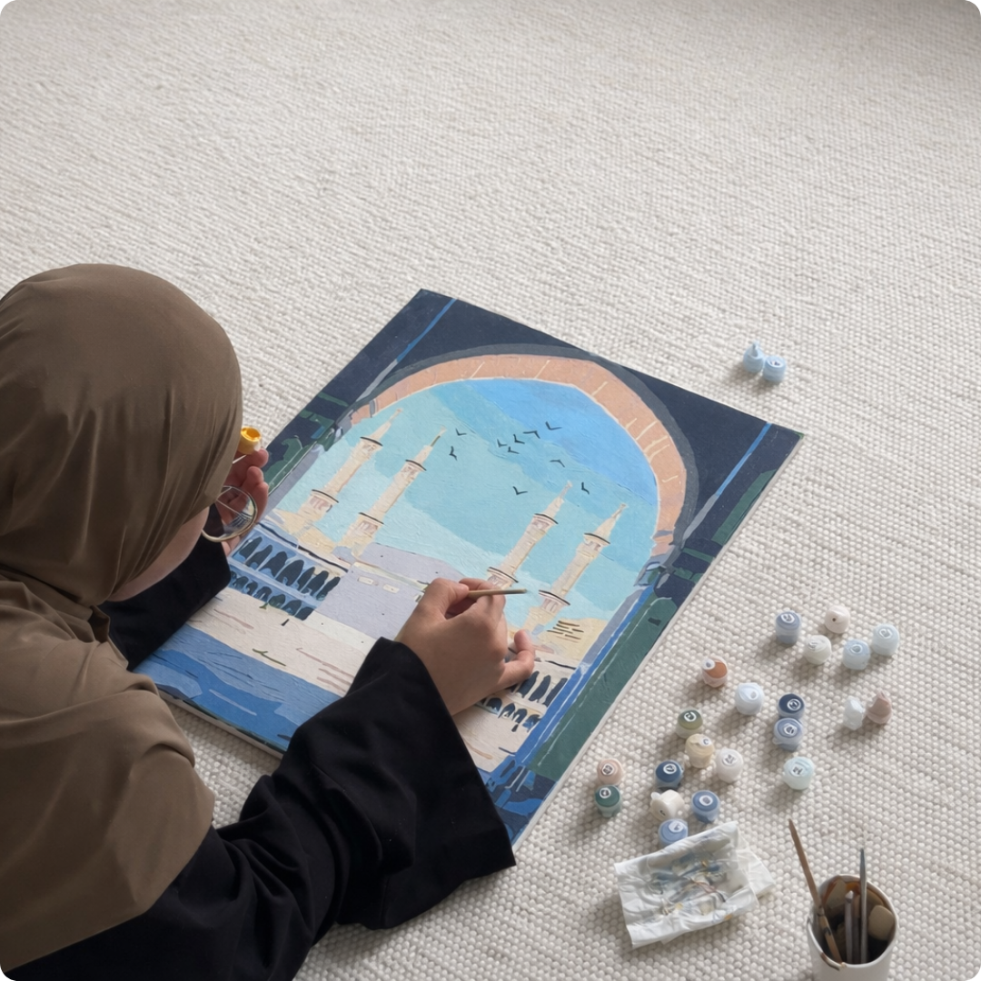 Peinture par numéro islamiques